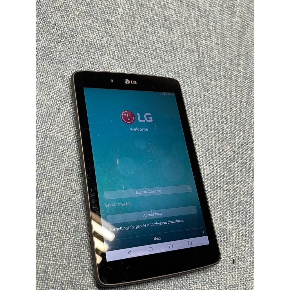 LG G Pad 7.0 LTE AT&T Black Tablet 16GB LG-V410 7-Inch Android WiFi 4G Tested